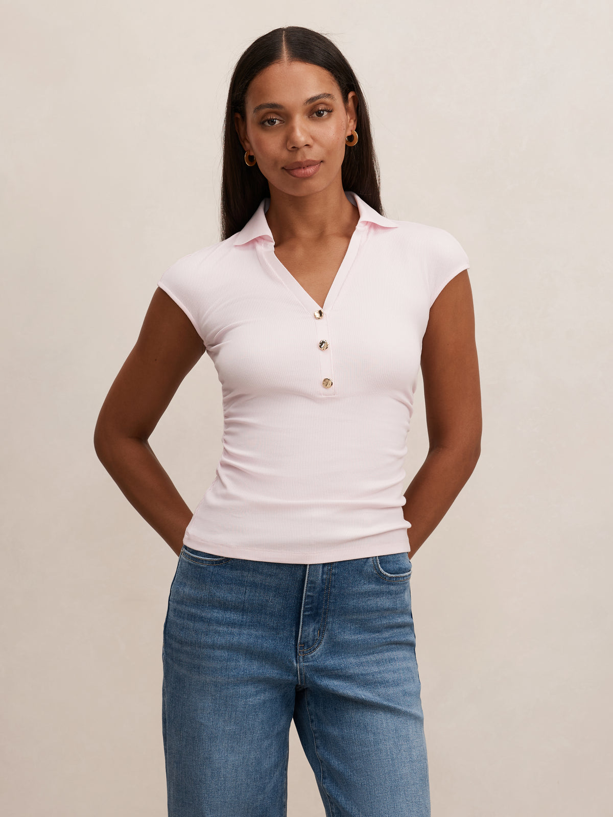 Winnie Extended Shoulder Polo