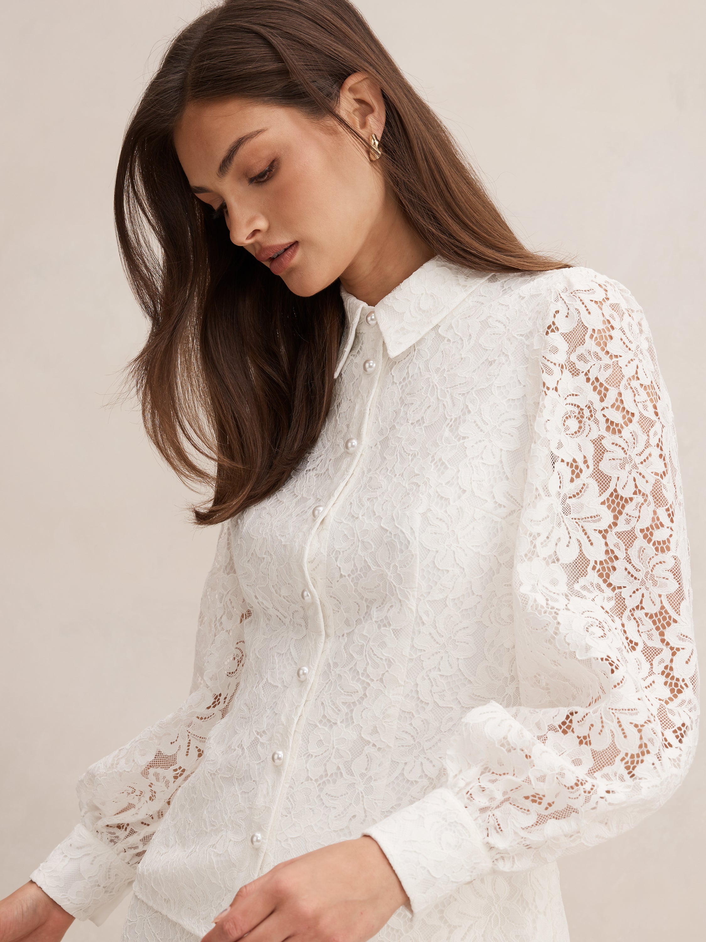 Celine Lace Shirt