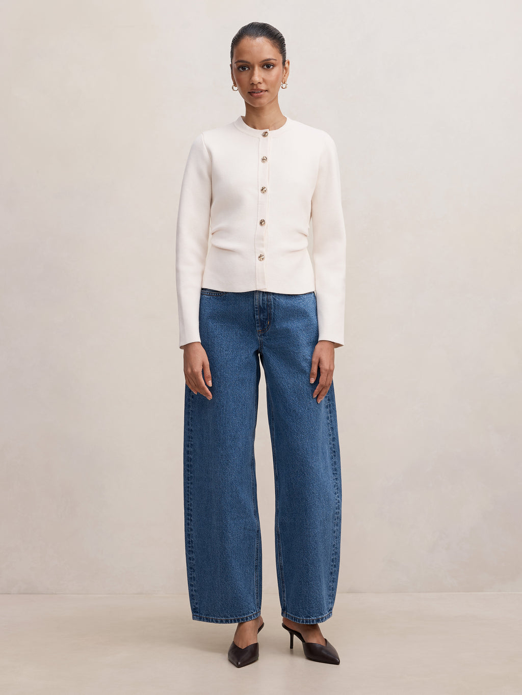Valencia Petite Structured Cardigan