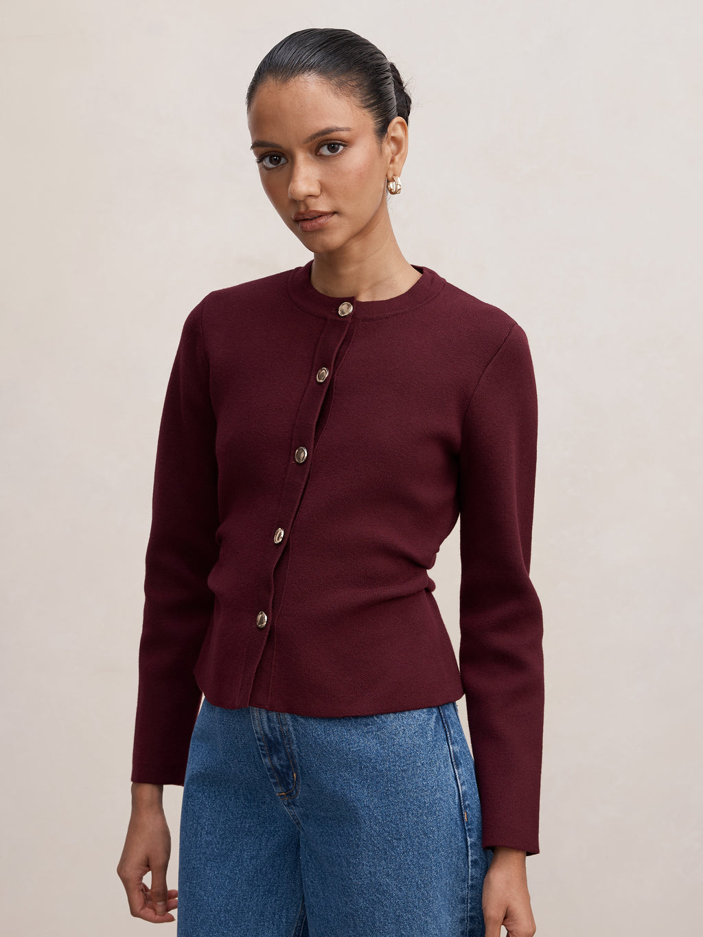 Valencia Petite Structured Cardigan