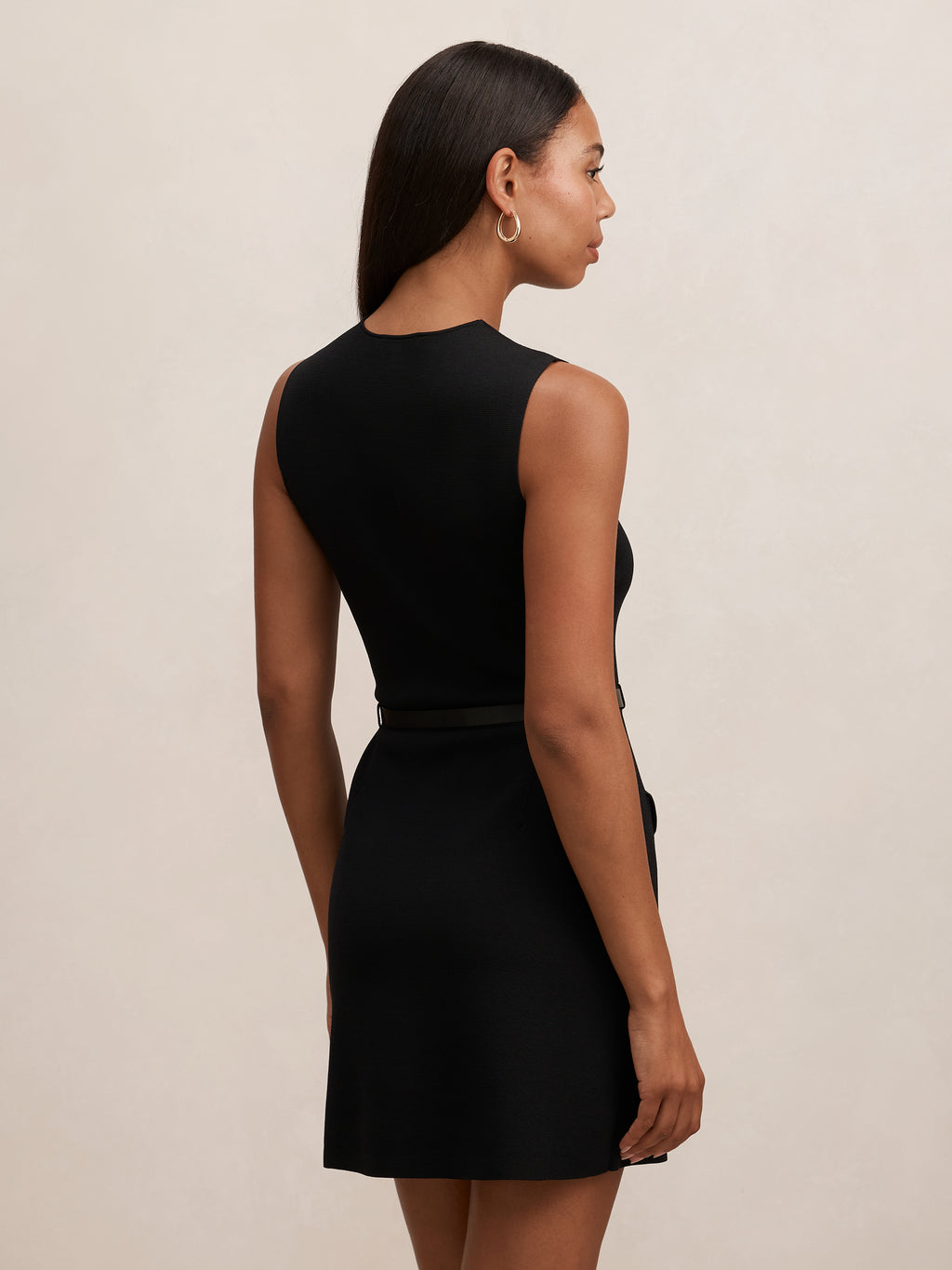 Miley Pocket Detail Knit Mini Dress