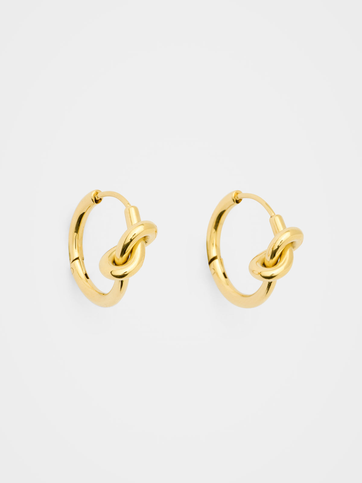 Kate Knotted Hoop