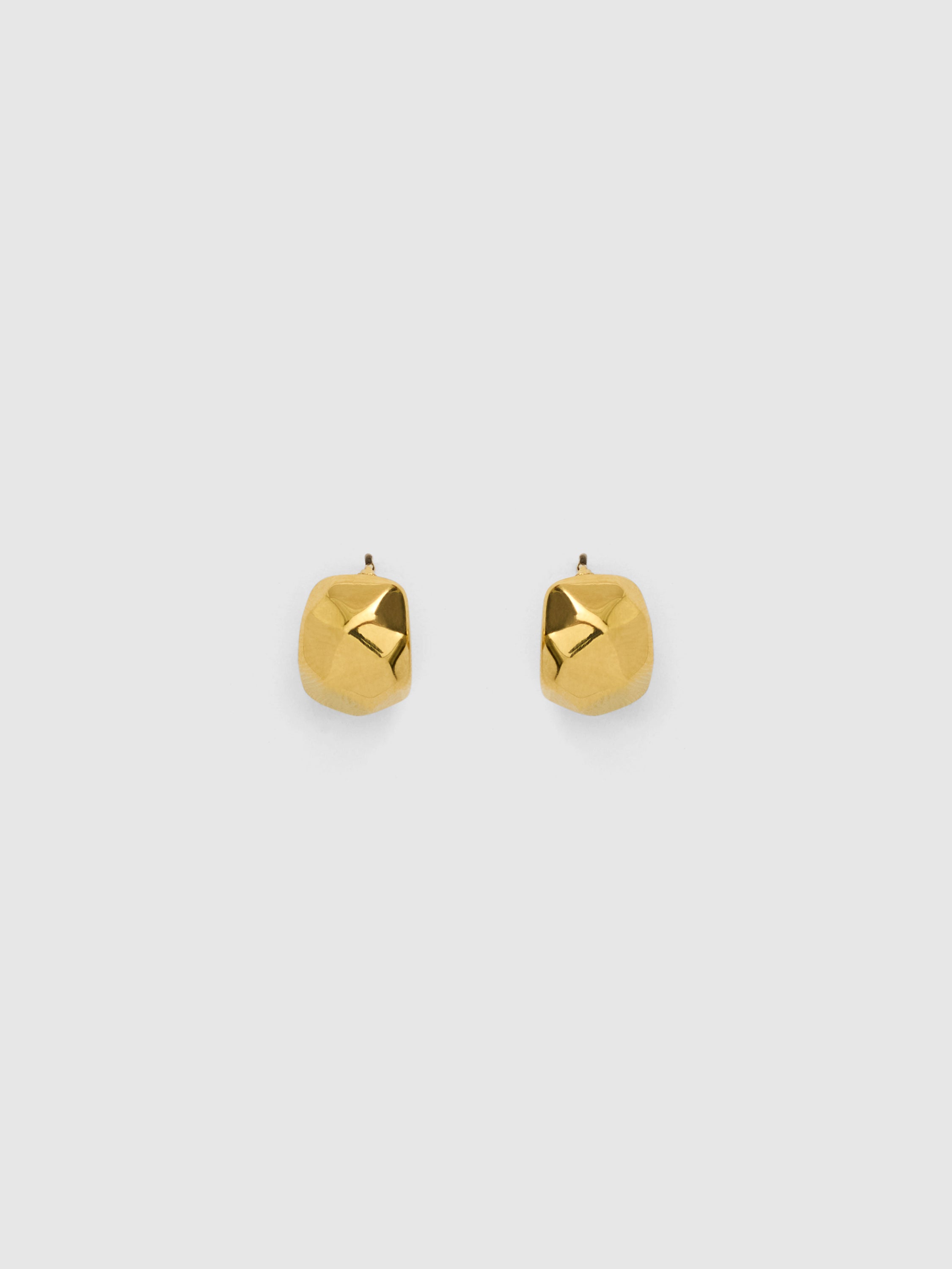 Buy Gold Plated Dionne Hinge Gold Plated 15mm Hoop Earring Online