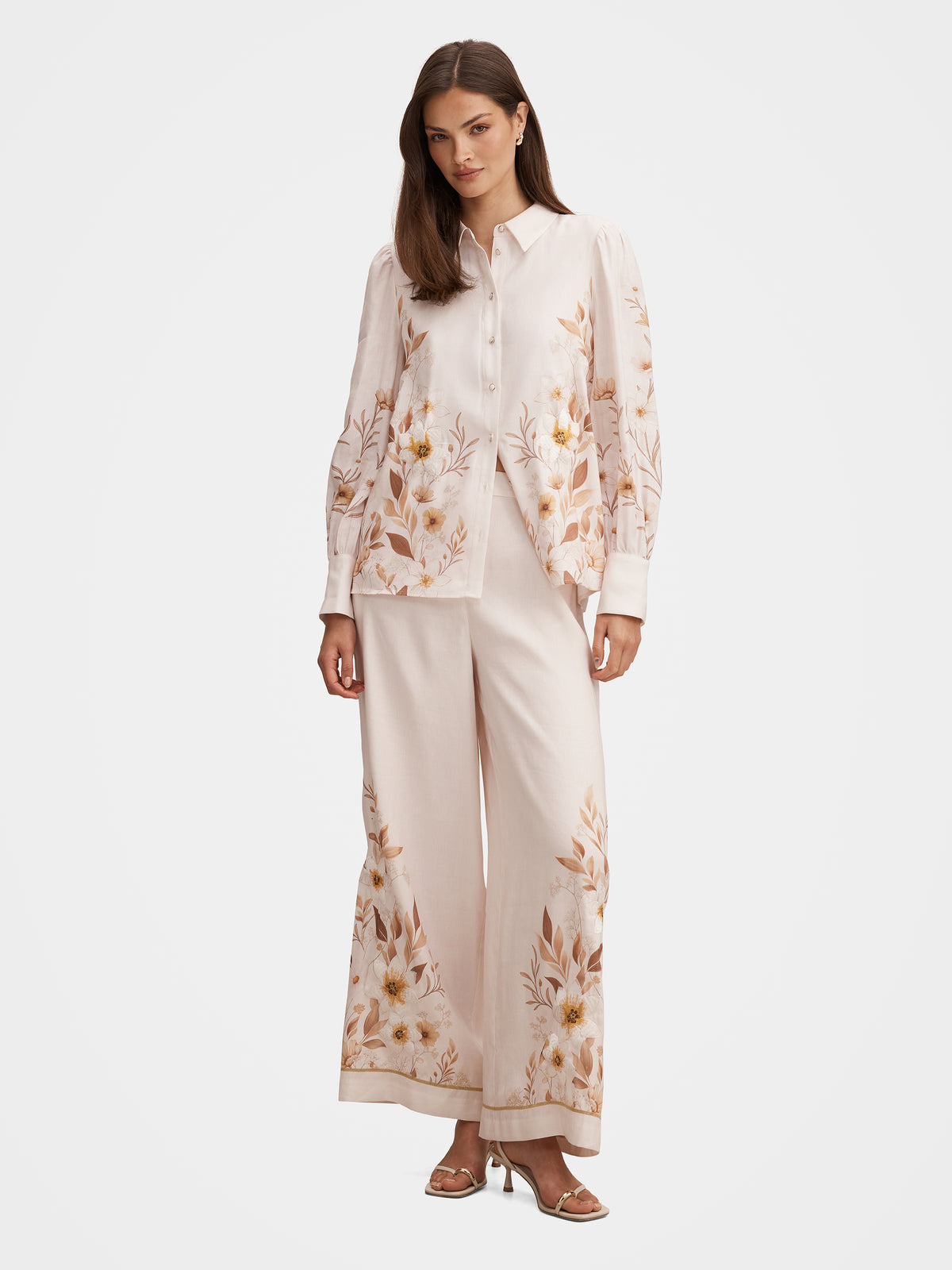 Sylvia Floral Embroidery Pant