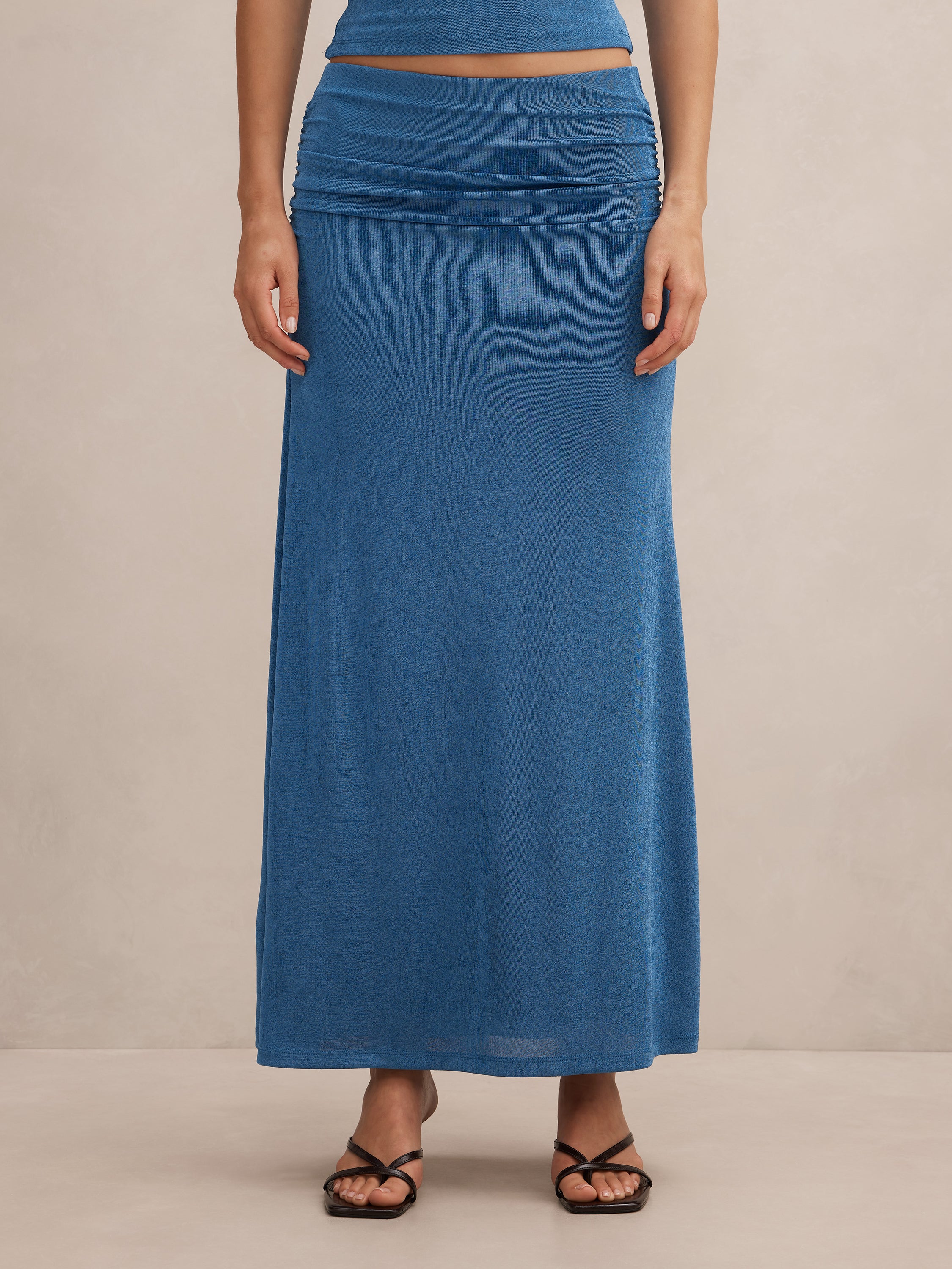 Arabella Flute Maxi Skirt