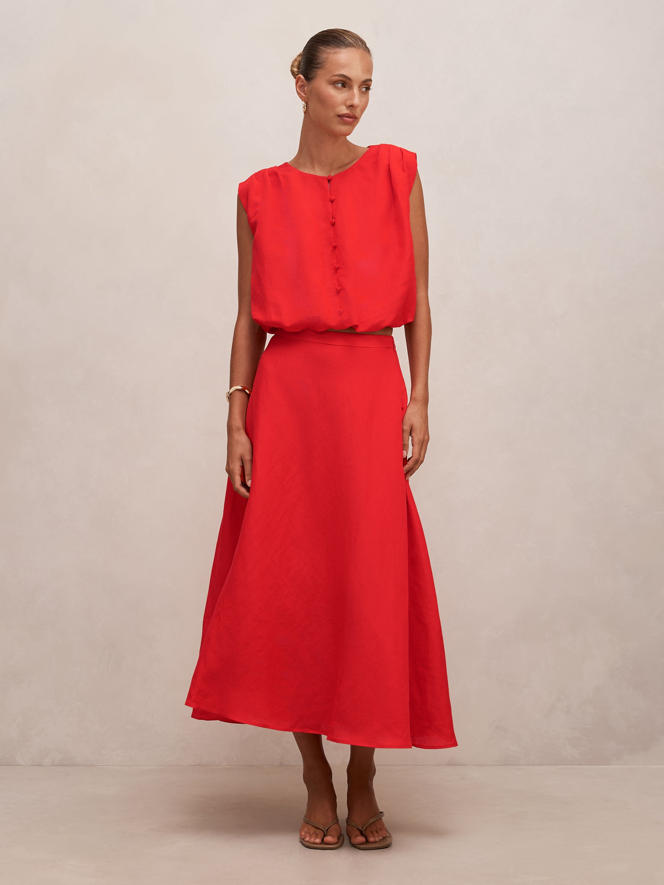 Naia Bubble Hem Top