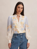Emma Trimmed Blouse