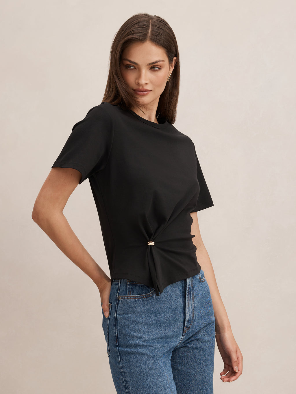 Lani Hardware Detail Tee