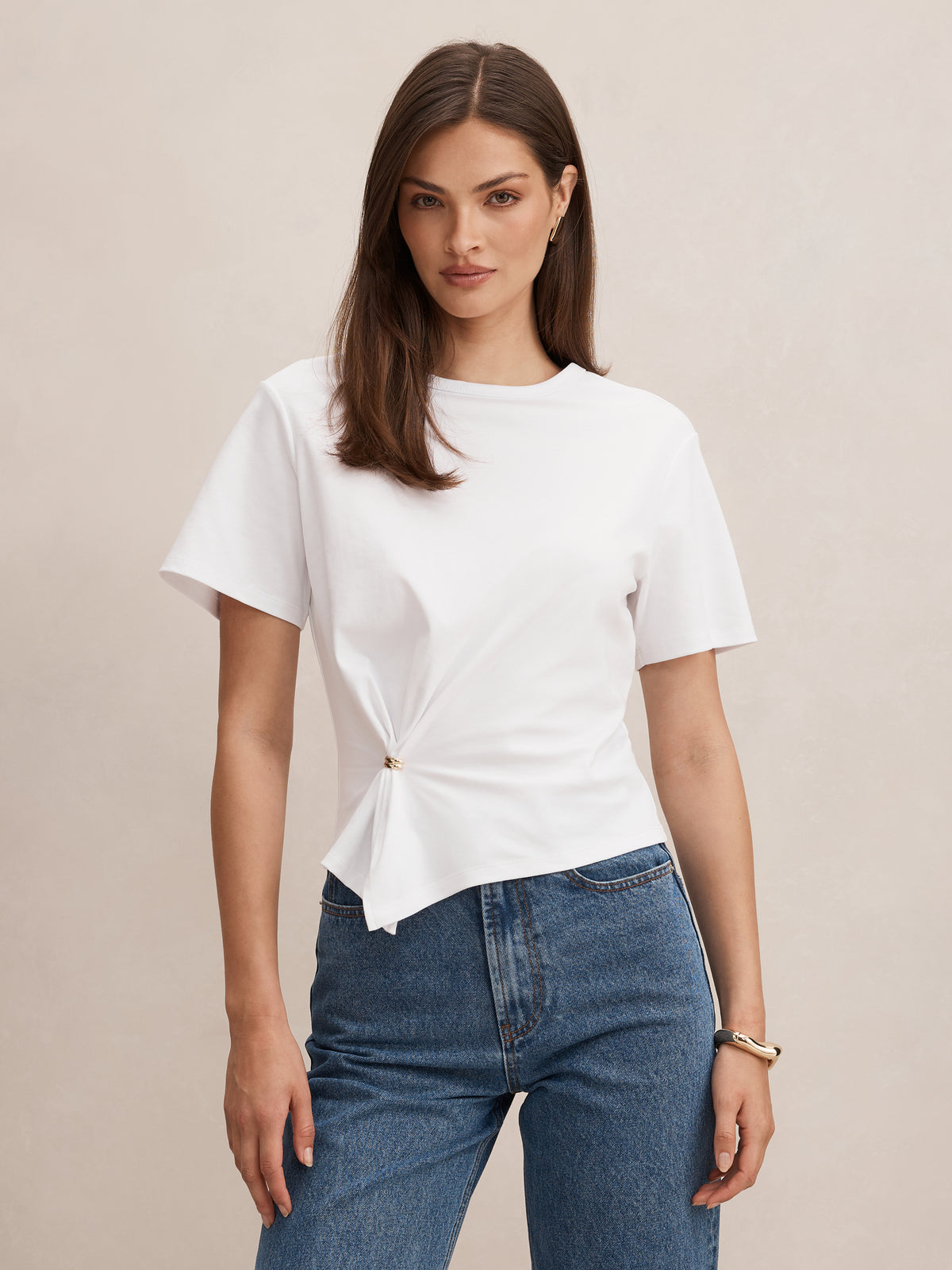 Lani Hardware Detail Tee