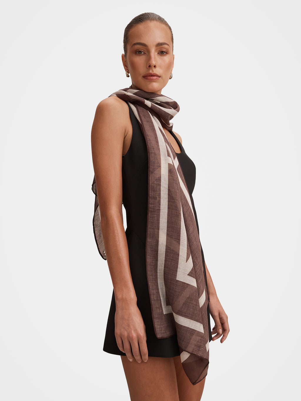 Immy Geo Print Scarf