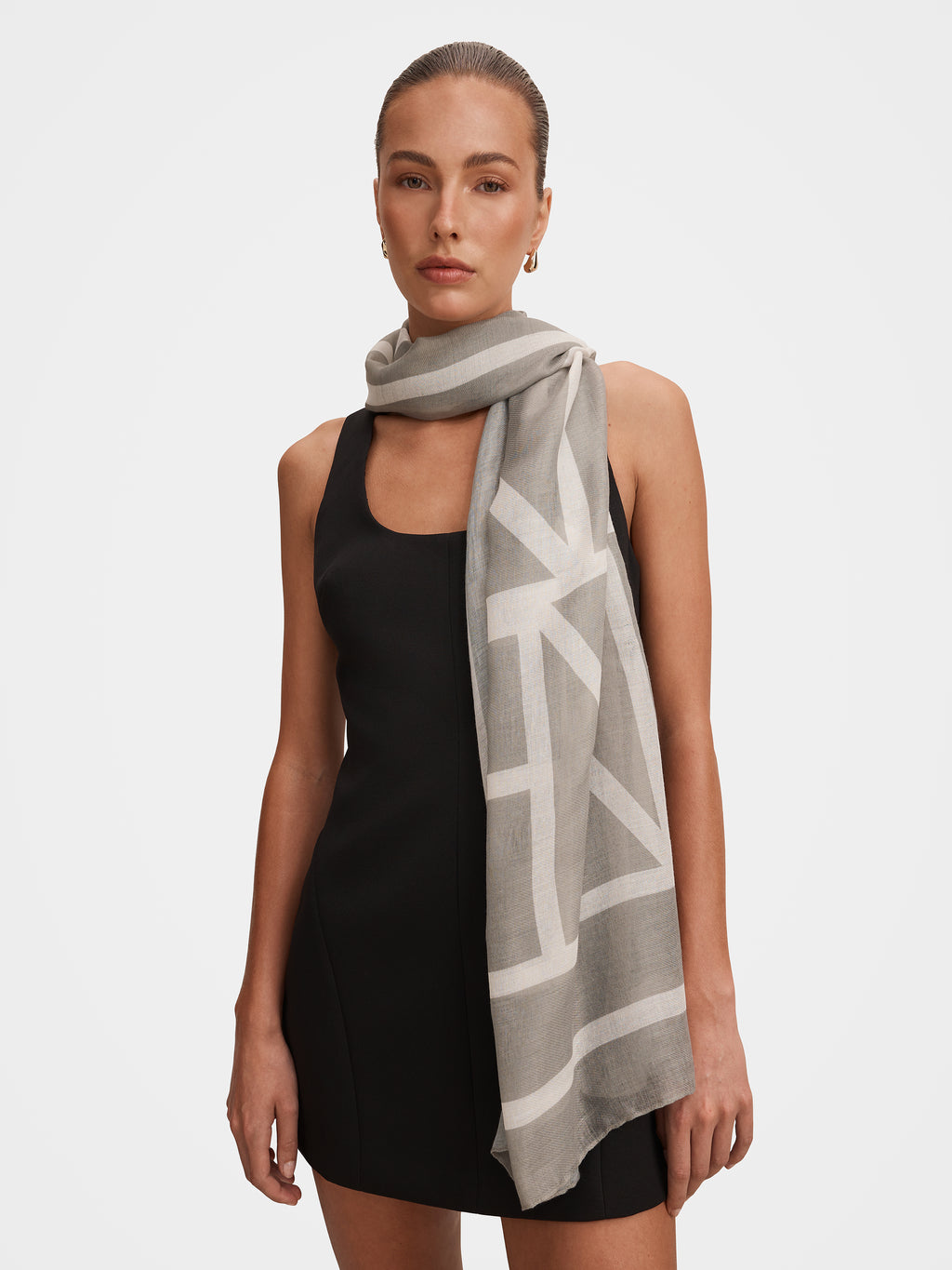 Immy Geo Print Scarf