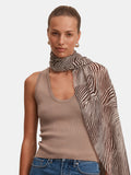 Amelia Animal Print Scarf