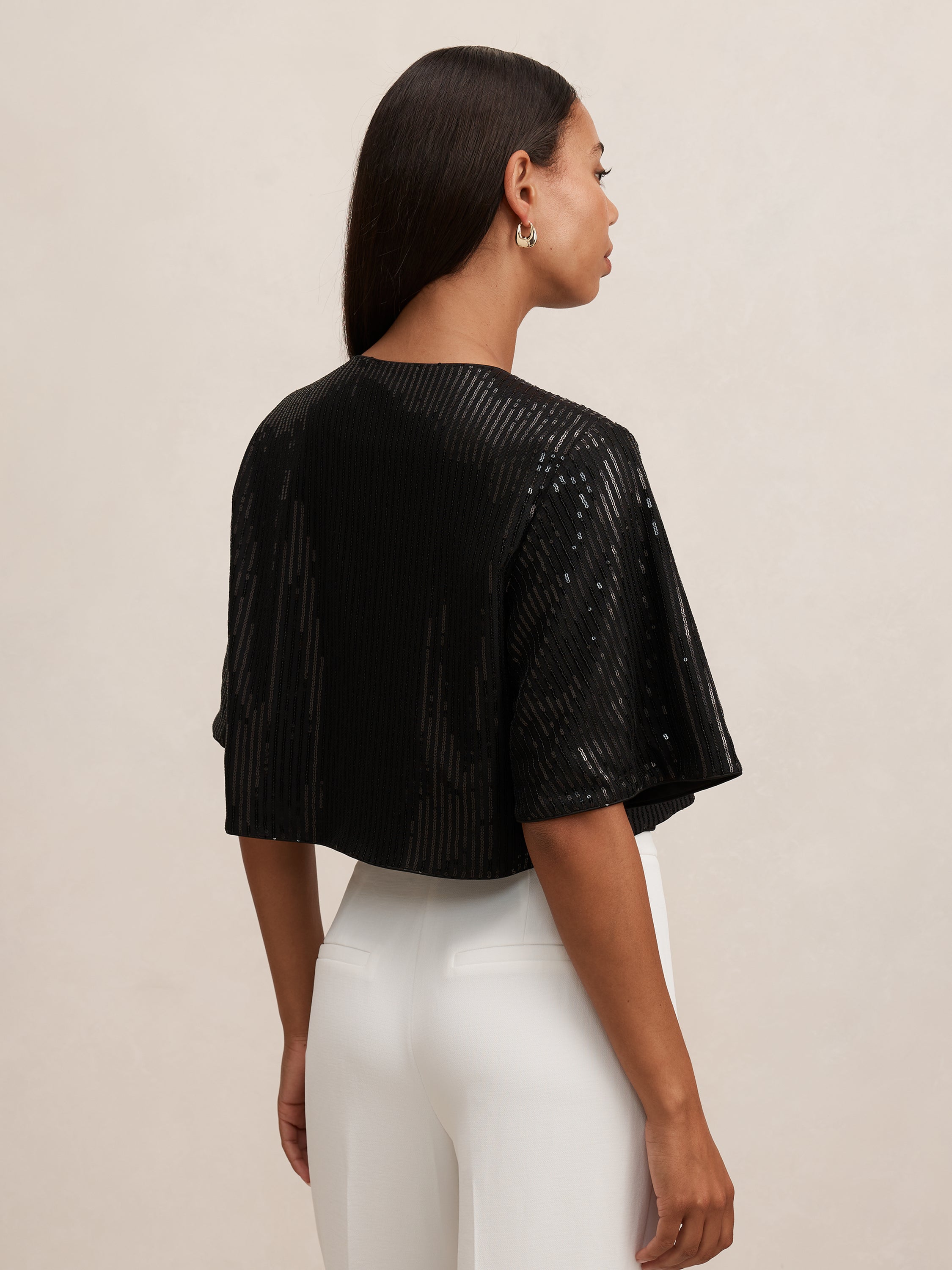 Sasha Sequin Cape