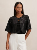 Sasha Sequin Cape