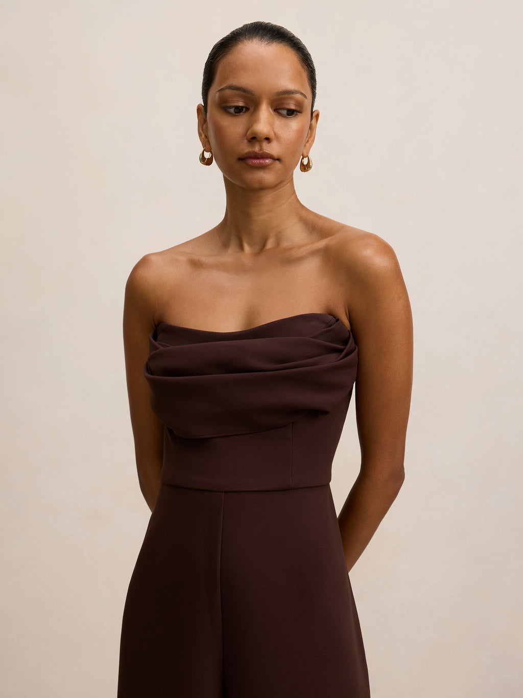 Shelly Petite Corset Jumpsuit