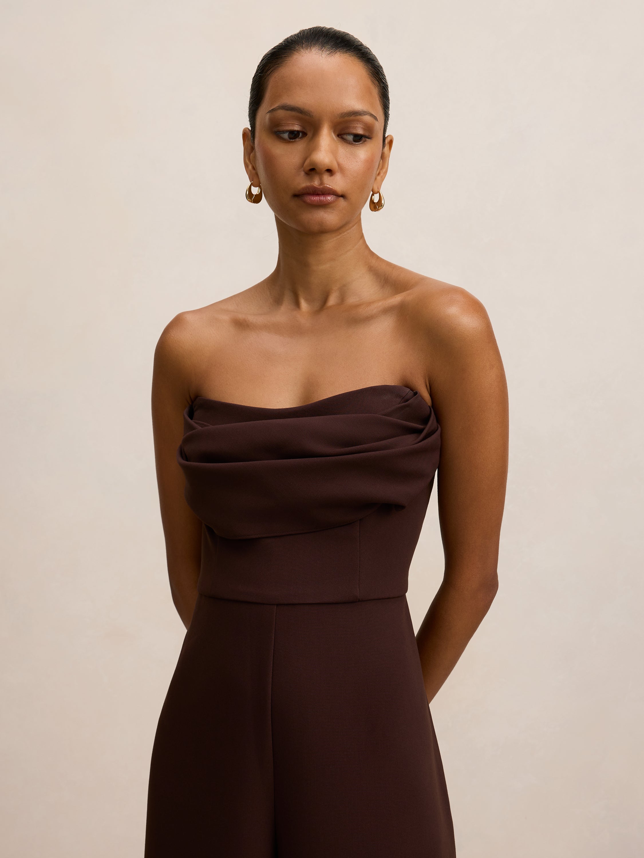 Shelly Petite Corset Jumpsuit