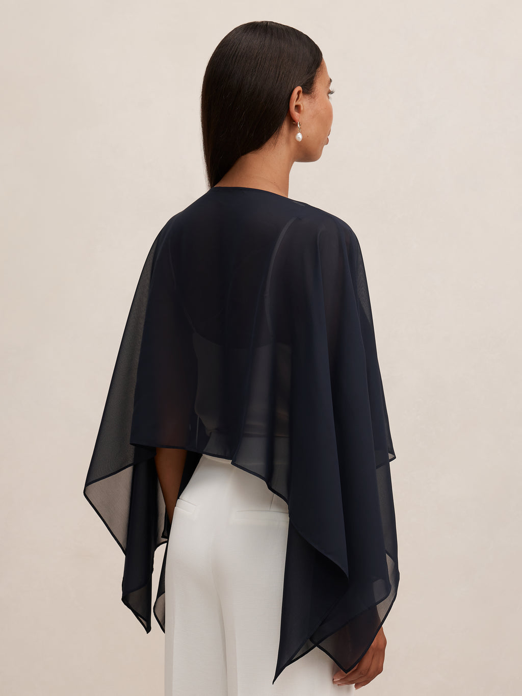 Arianna Chiffon Cape