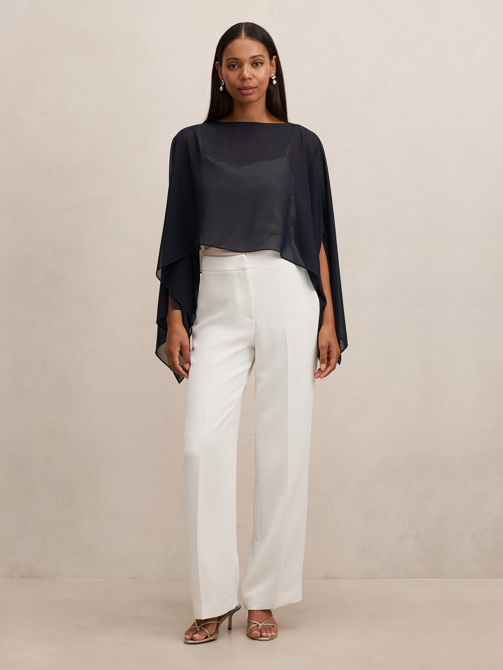 Arianna Chiffon Cape