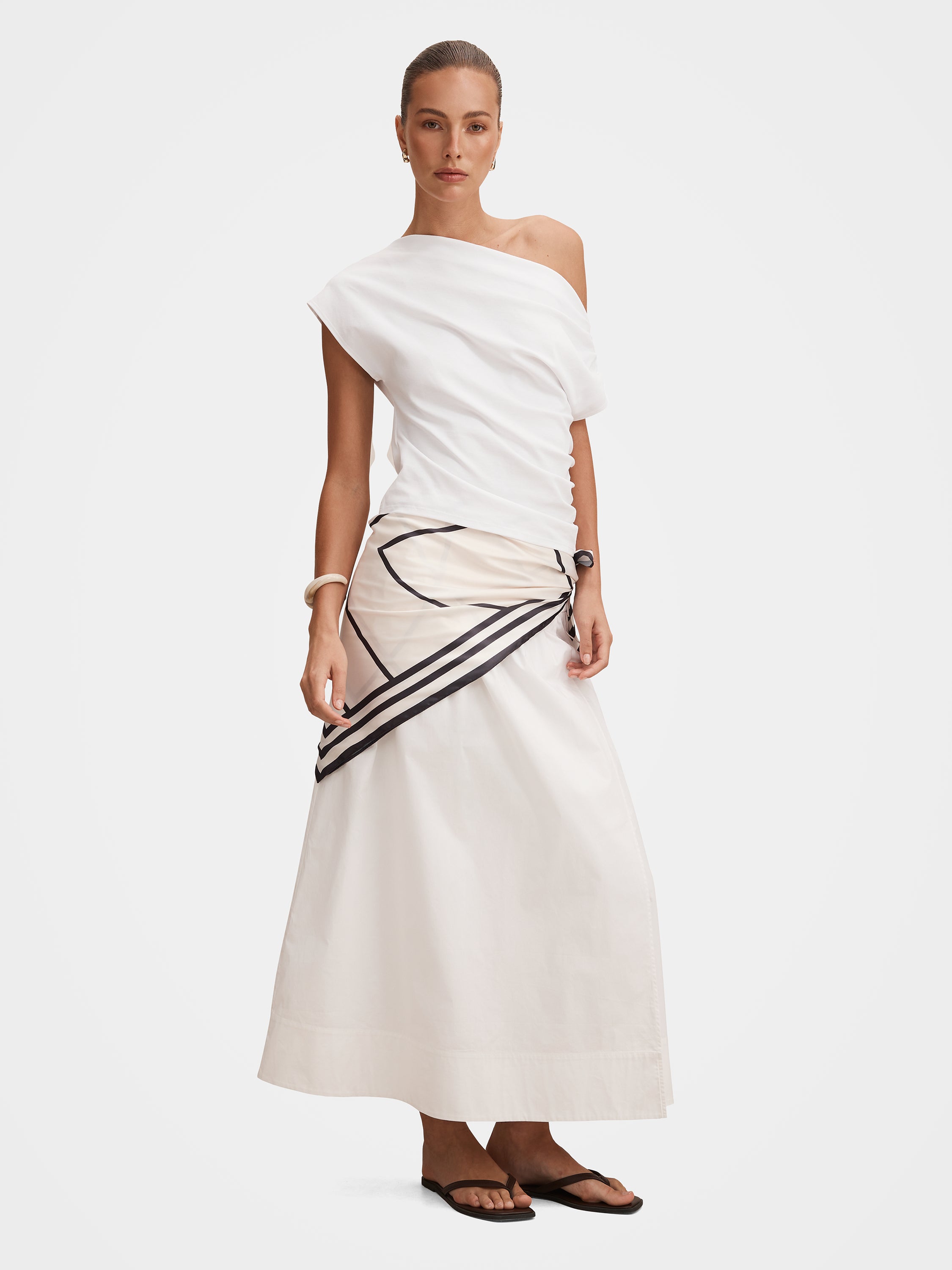 Sabrina Satin Scarf