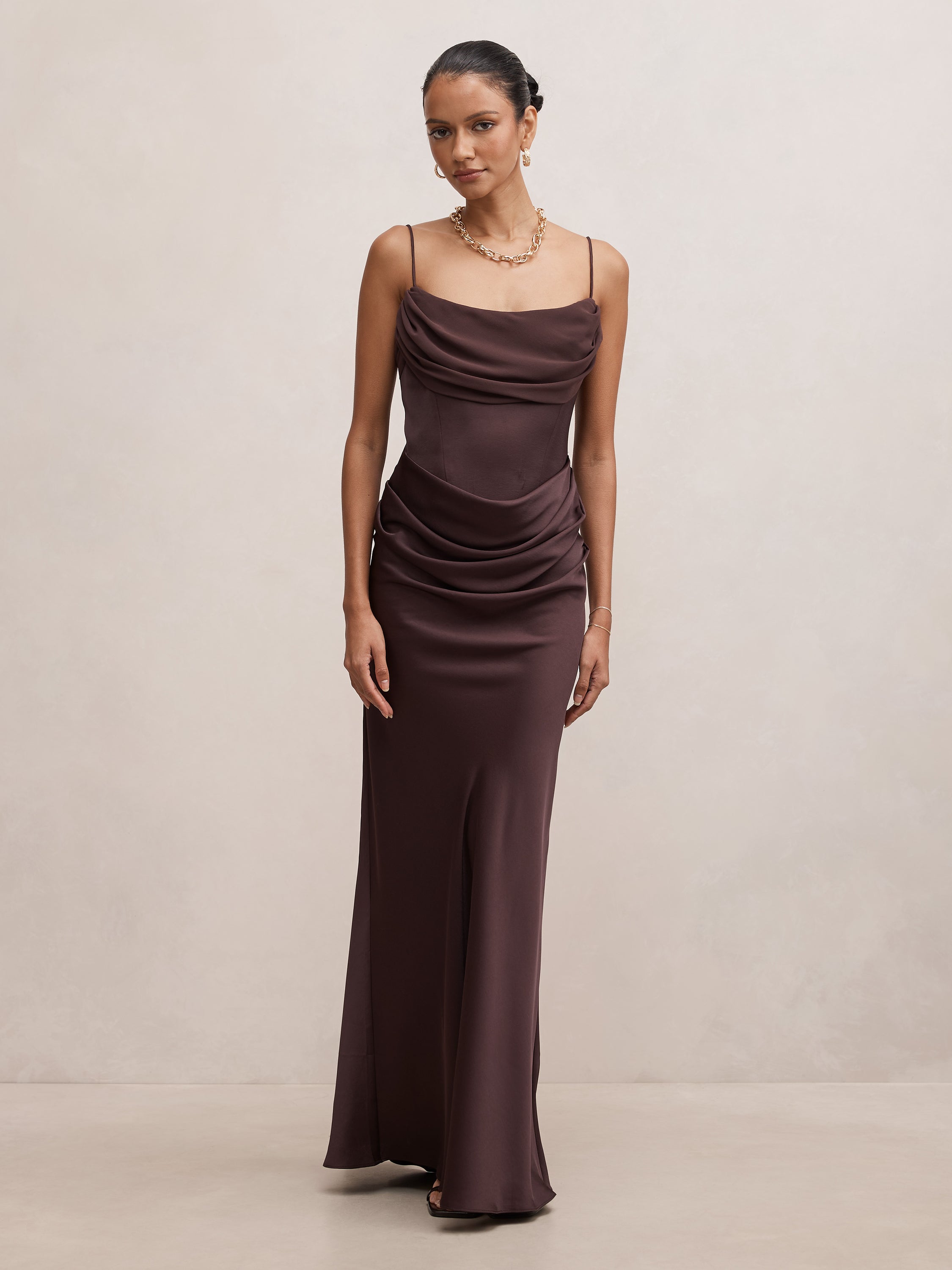 Claudia Petite Corset Maxi