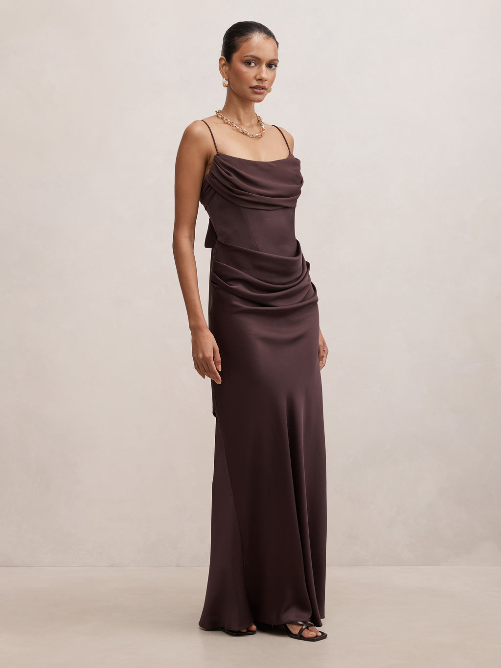 Claudia Petite Corset Maxi