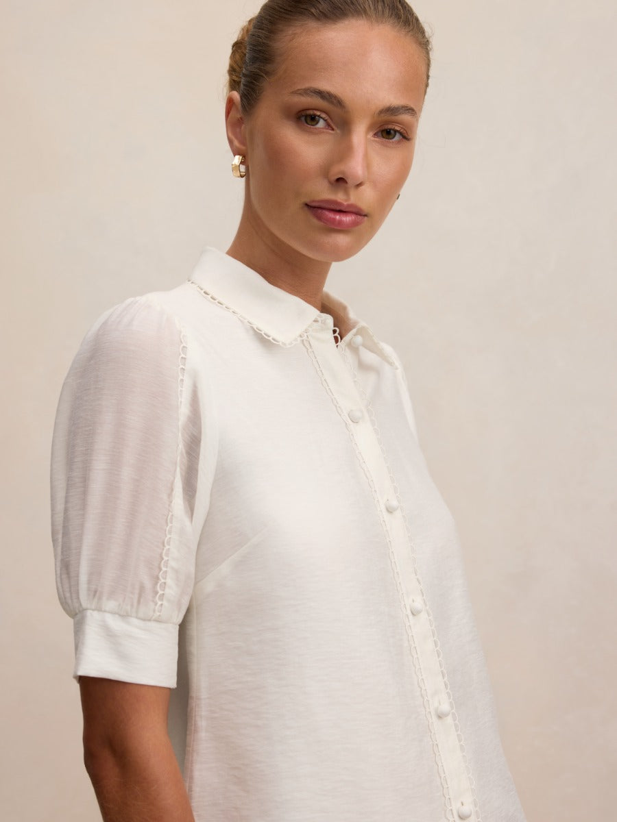 Finley Trim Detail Blouse