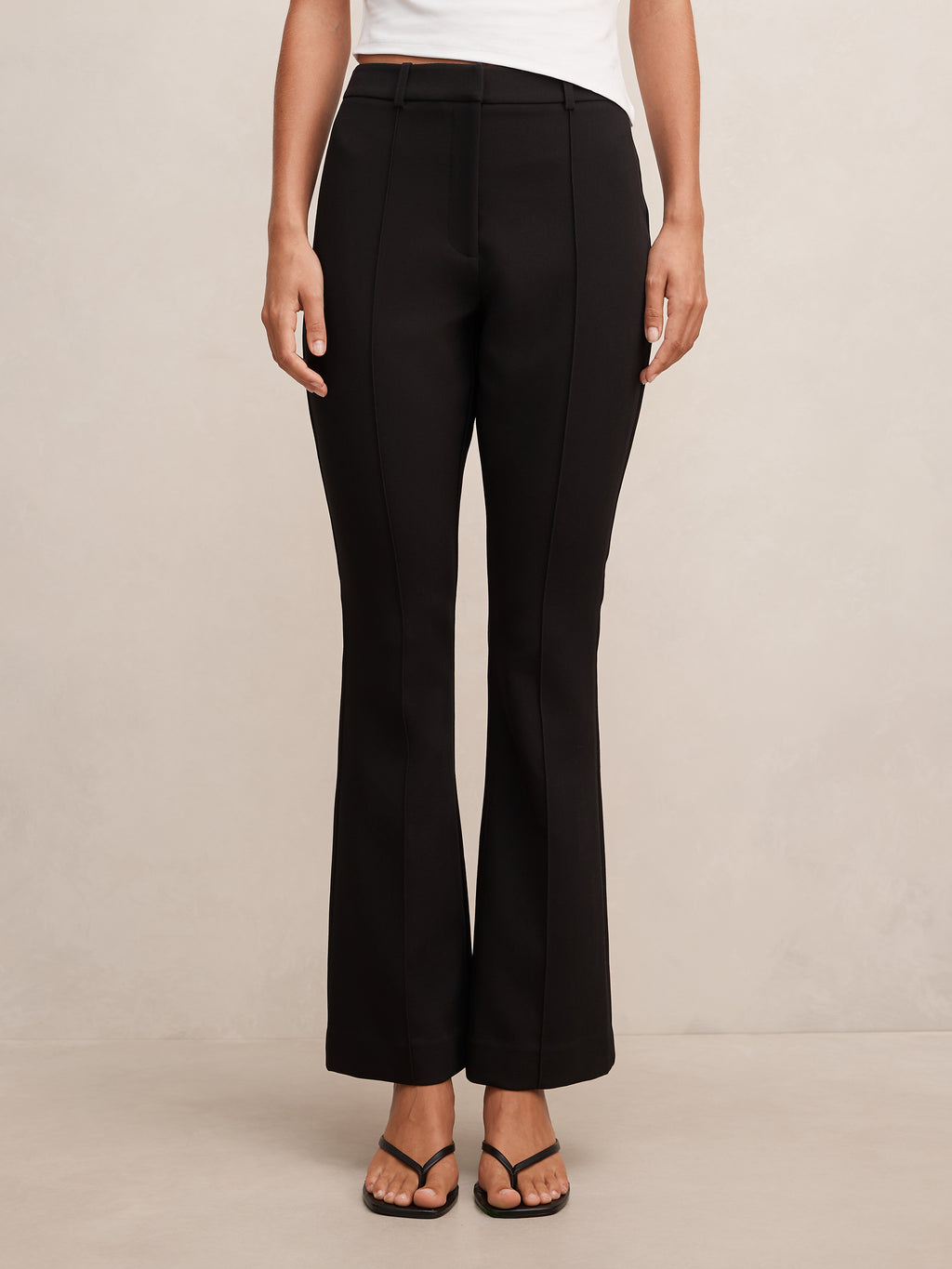 Melanie Pintuck Flare Pant