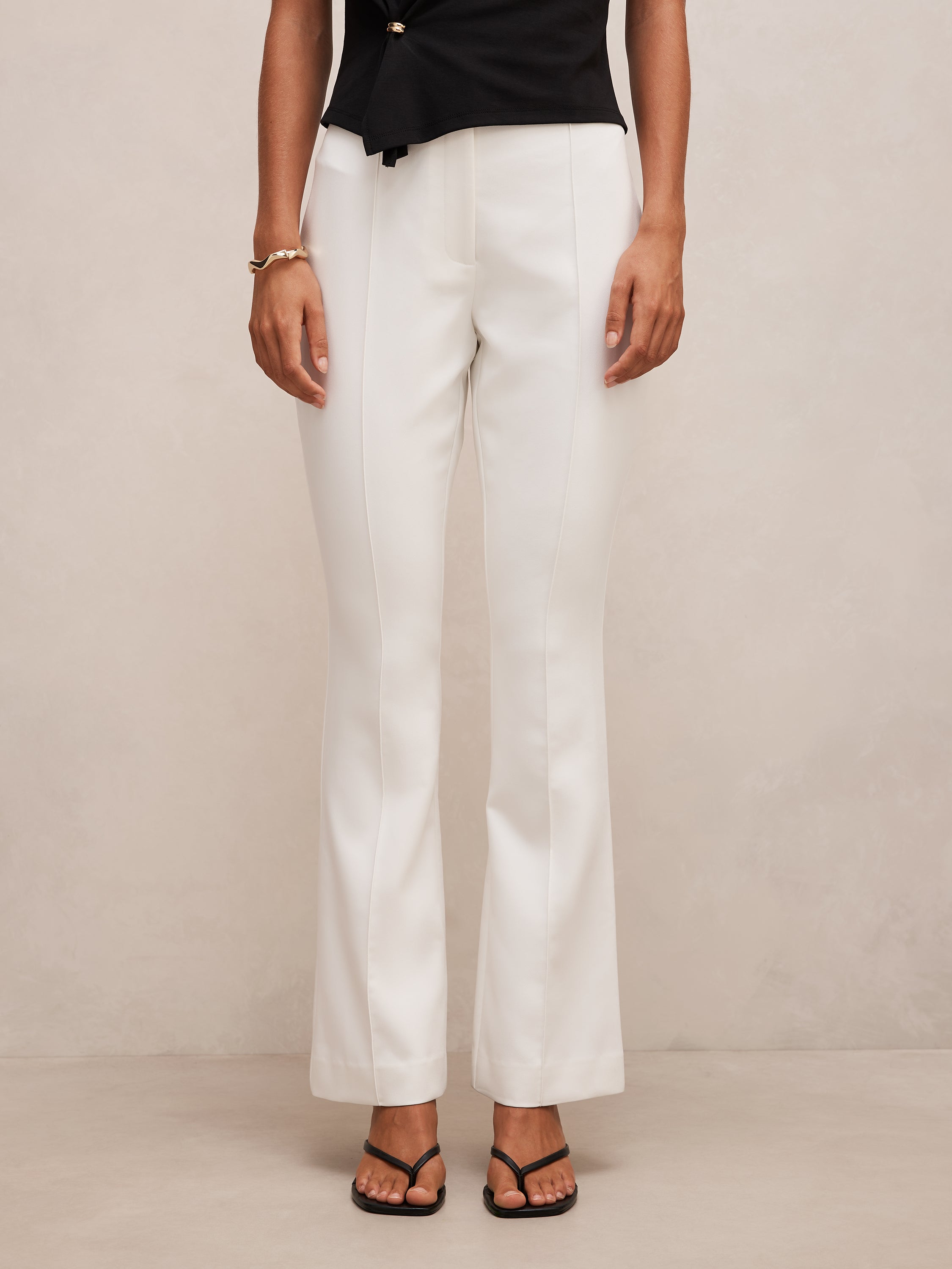 Melanie Pintuck Flare Pant