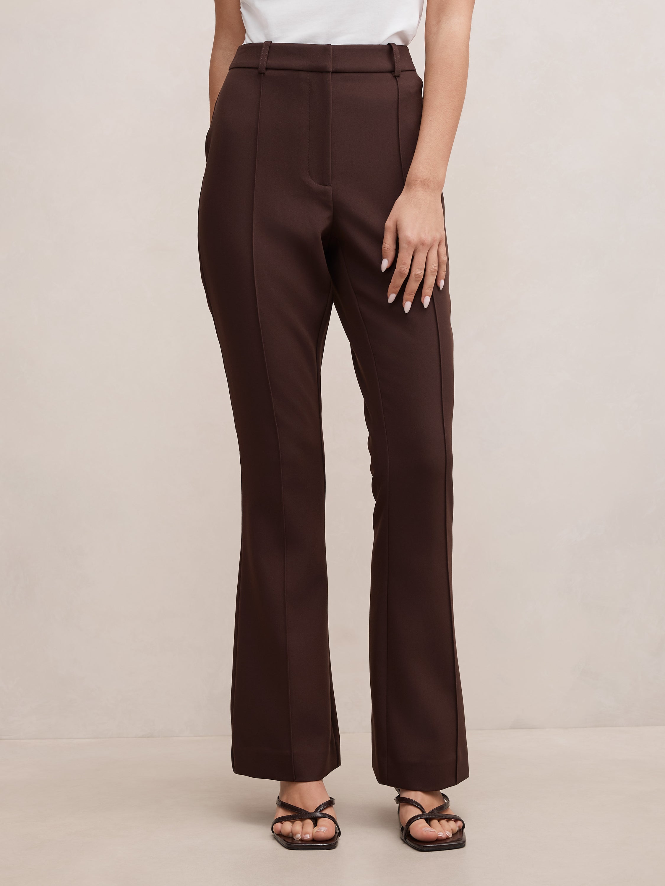 Melanie Pintuck Flare Pant