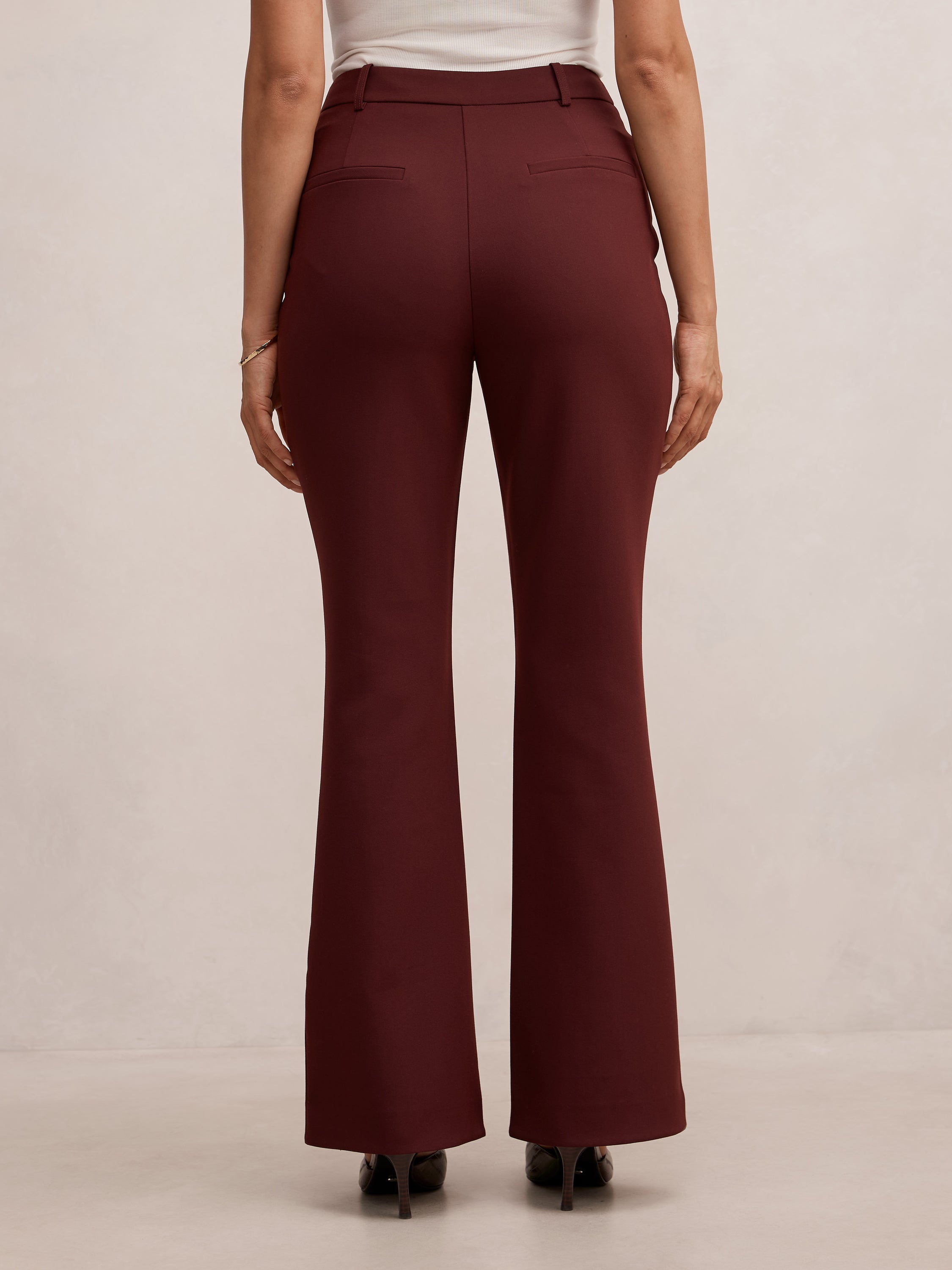 Melanie Pintuck Flare Pant