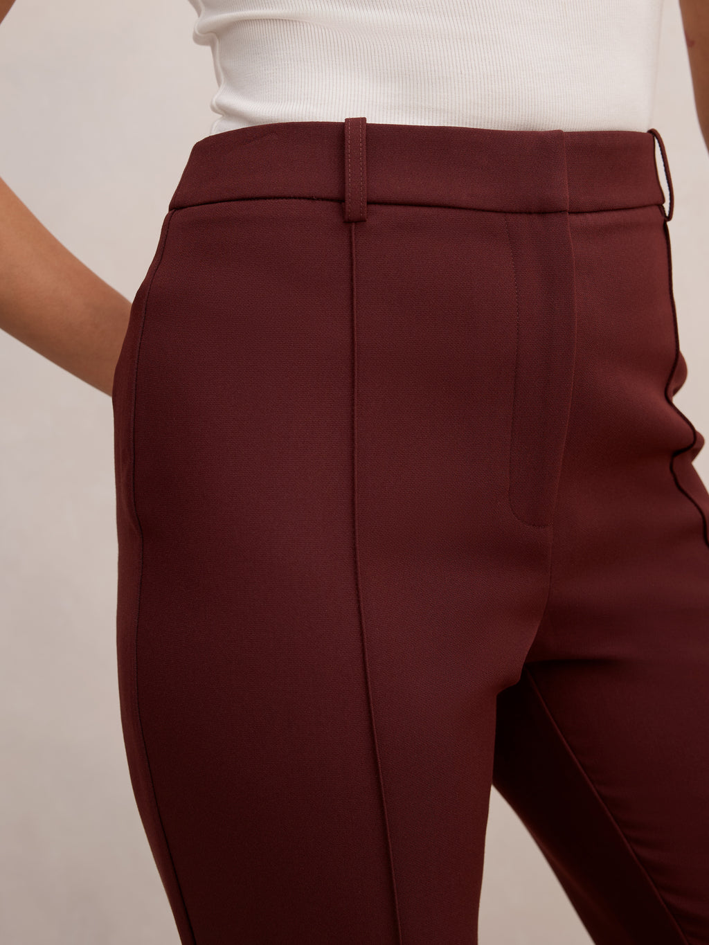 Melanie Pintuck Flare Pant