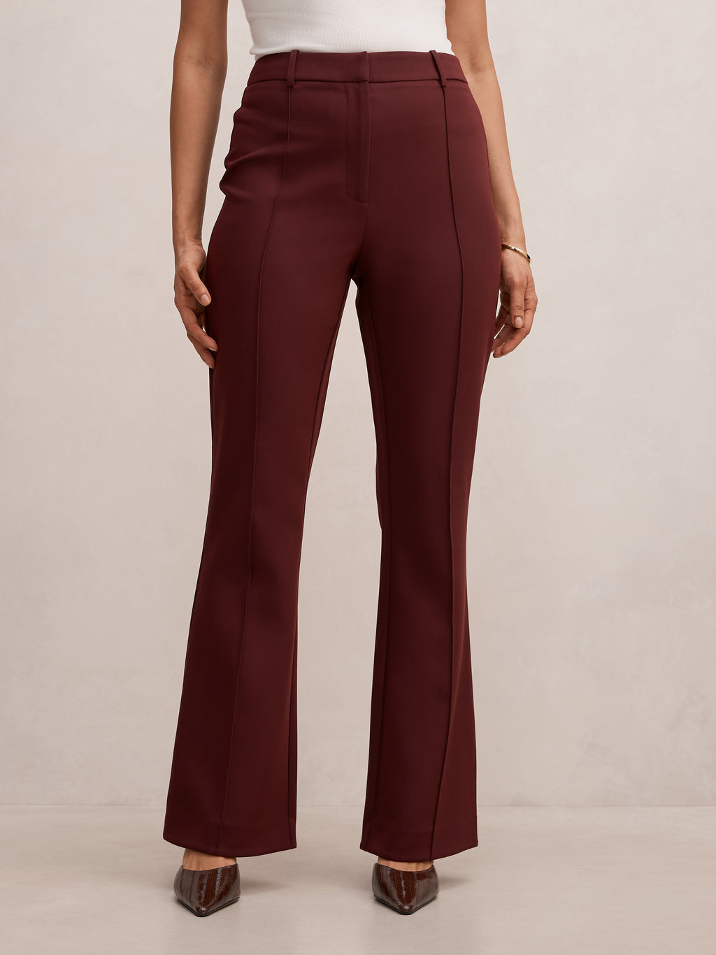 Melanie Pintuck Flare Pant