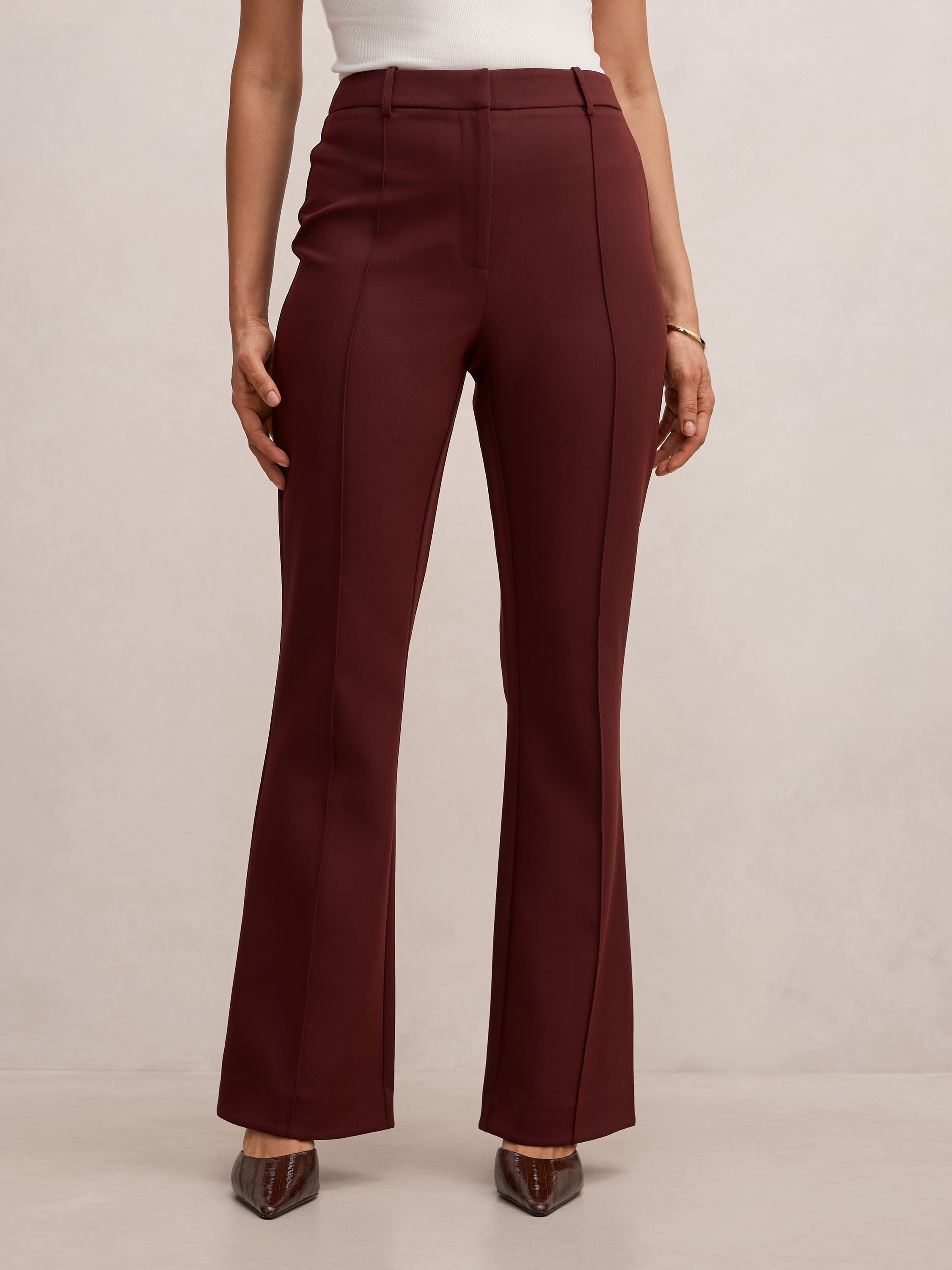 Melanie Pintuck Flare Pant