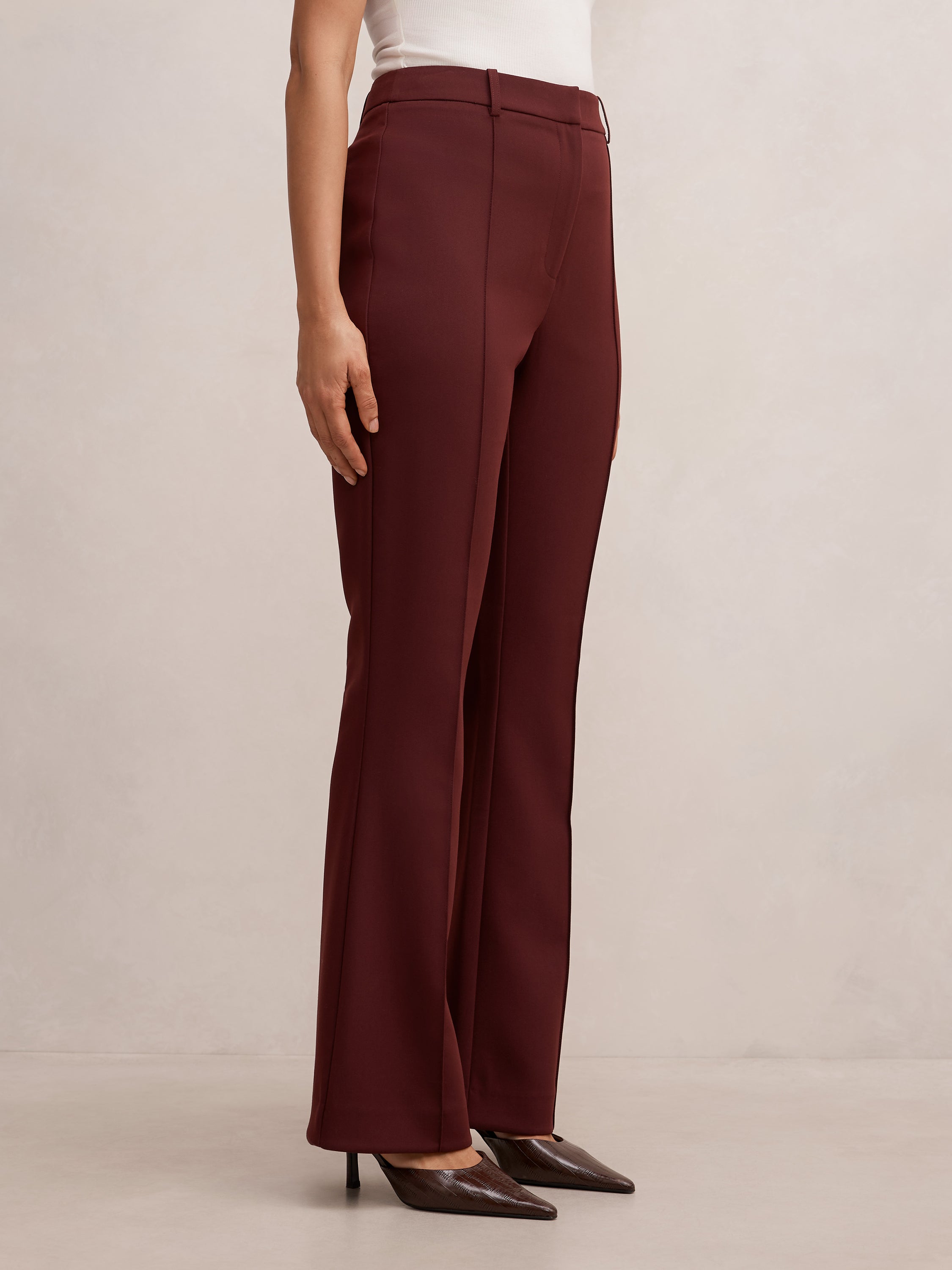 Melanie Pintuck Flare Pant