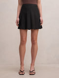 Alisha Pleated Mini Skirt