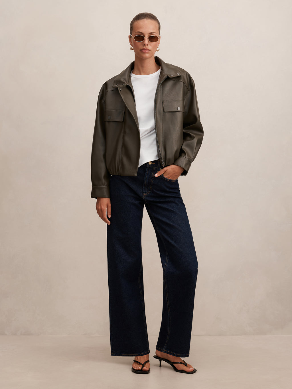 Nicki Mid Rise Straight Jean