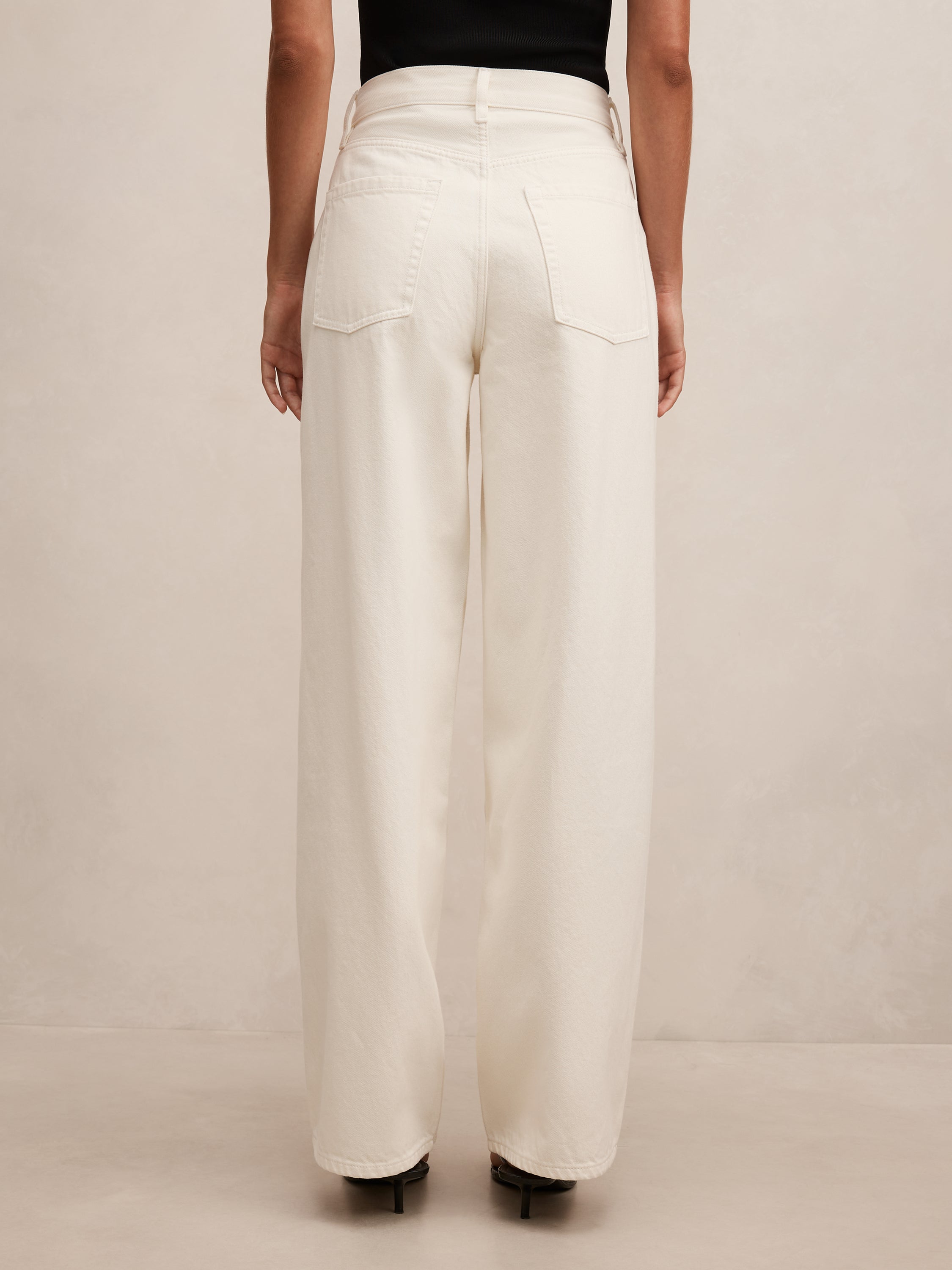 Gia High Rise Wide Leg Jean
