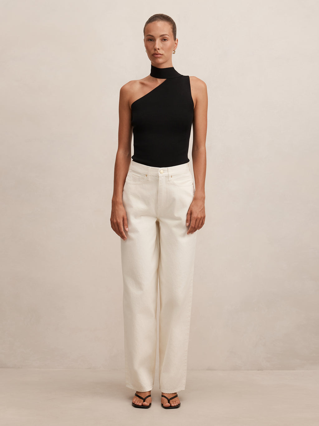 Gia High Rise Wide Leg Jean