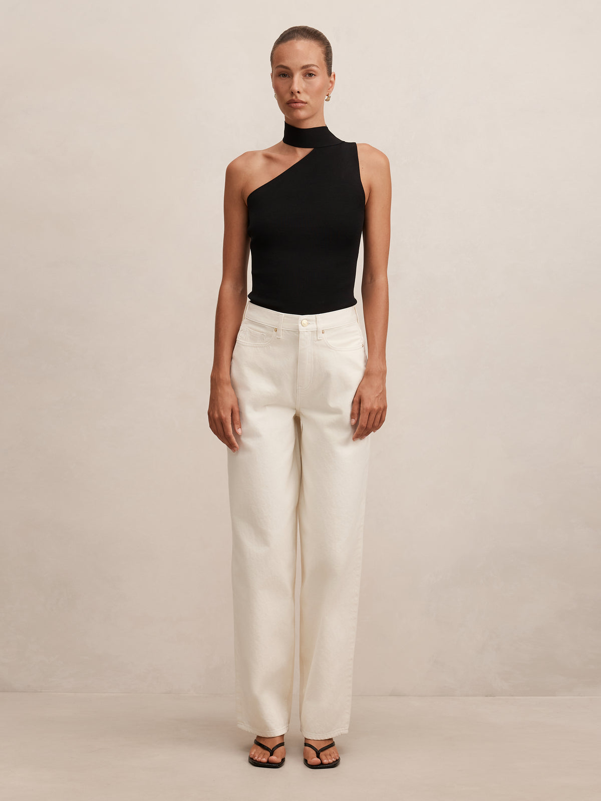 Gia High Rise Wide Leg Jean
