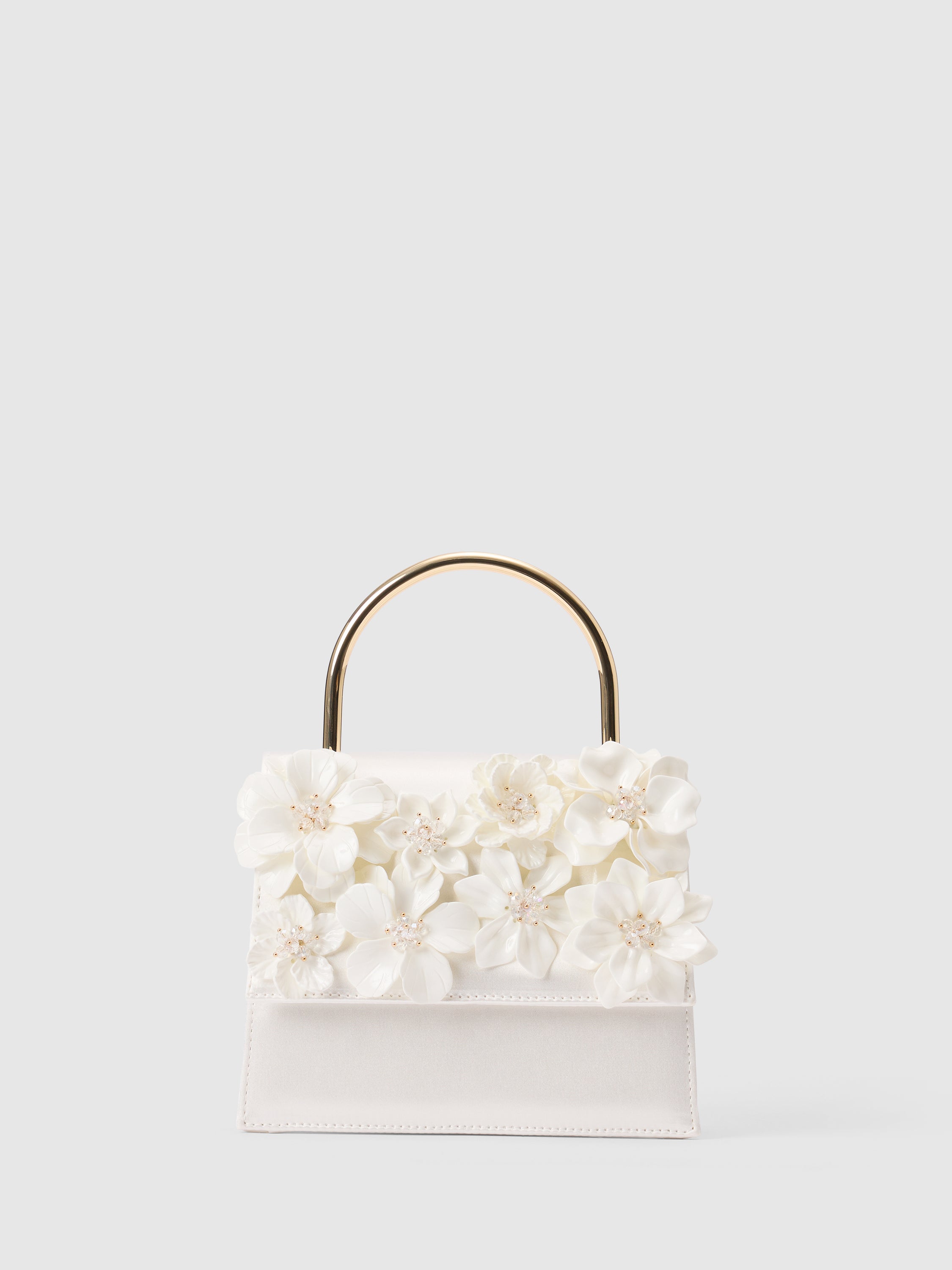 Fifi Flower Top Handle Bag