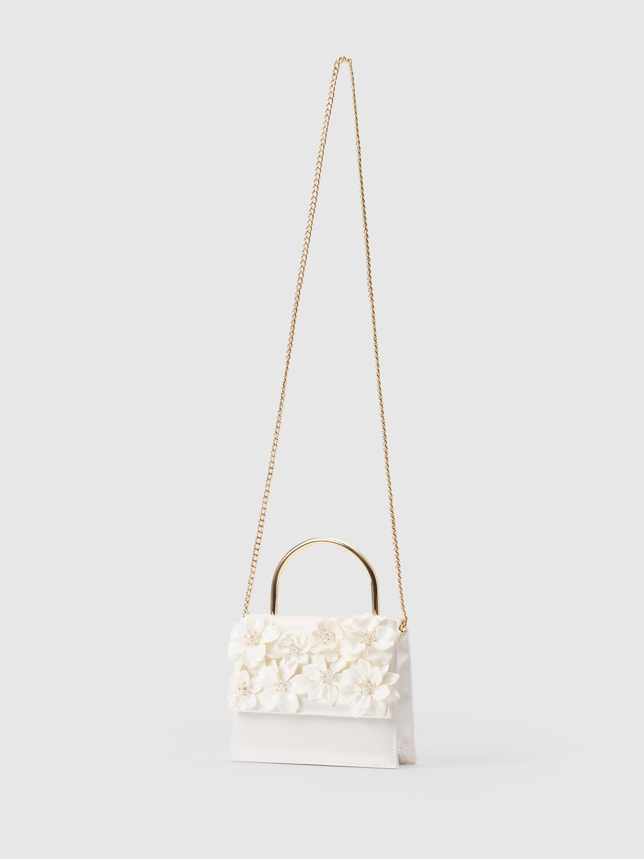 Fifi Flower Top Handle Bag