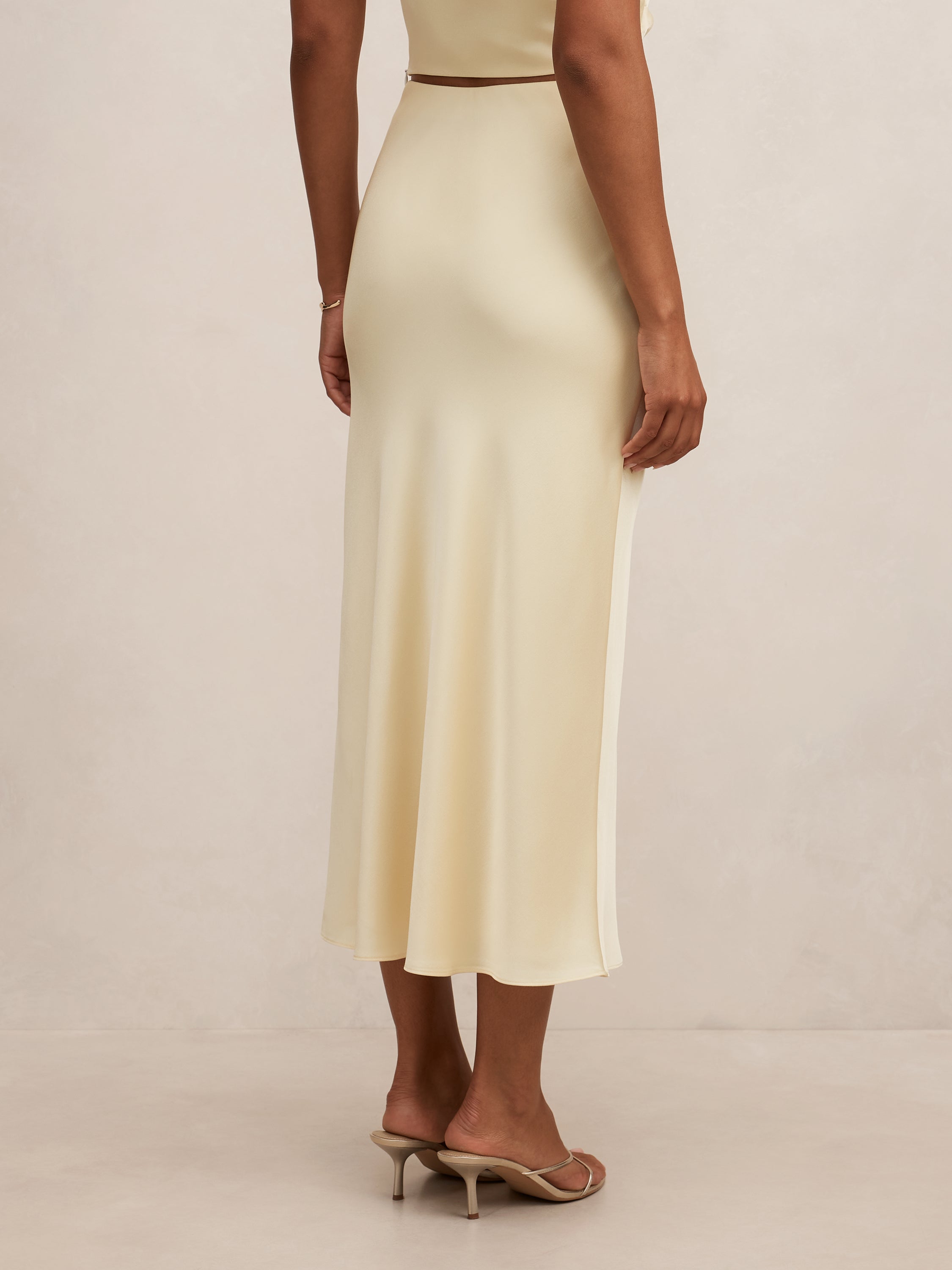 Melody Seam Detail Maxi Skirt