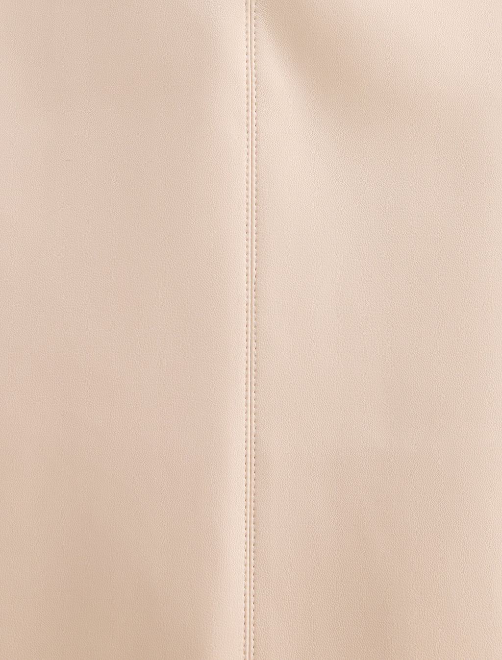 Isla Petite Vegan Leather Midi Skirt