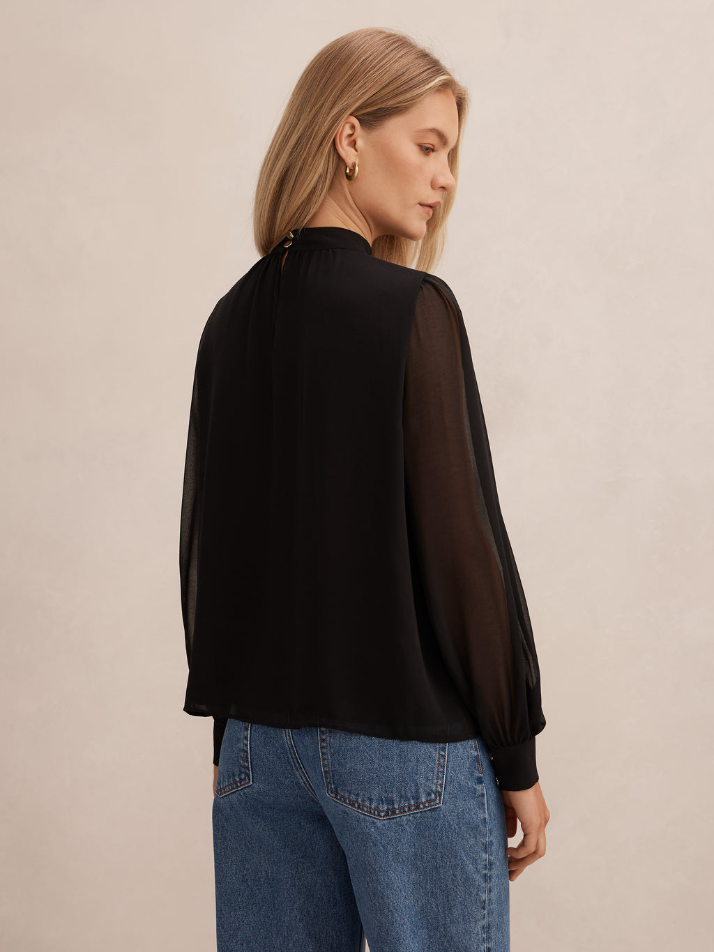 Deja Sheer Blouse