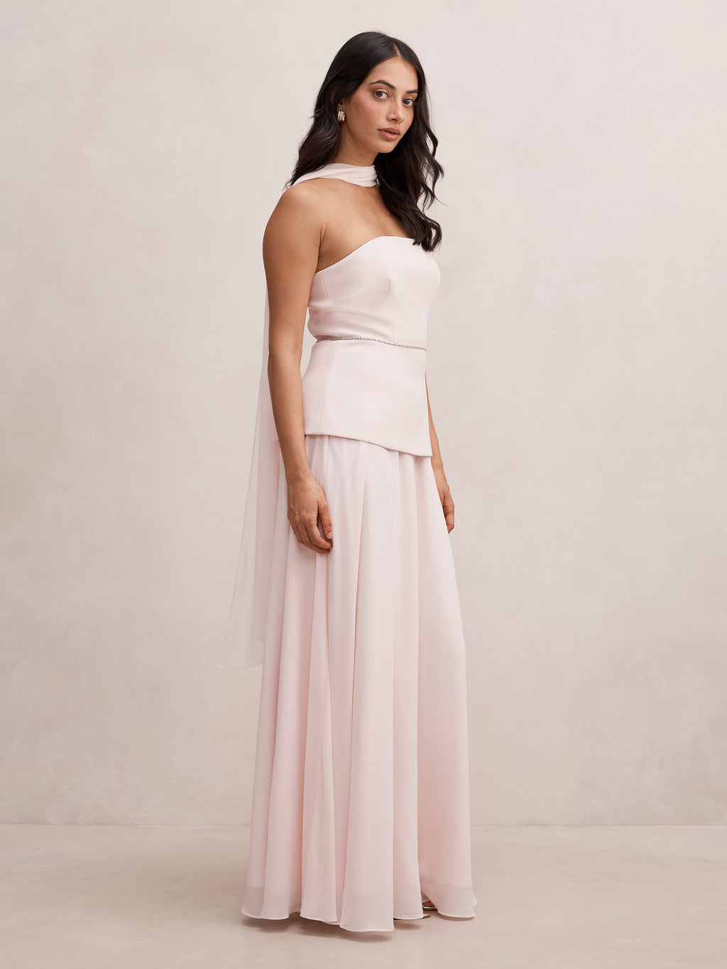 Laney Strapless Maxi Dress