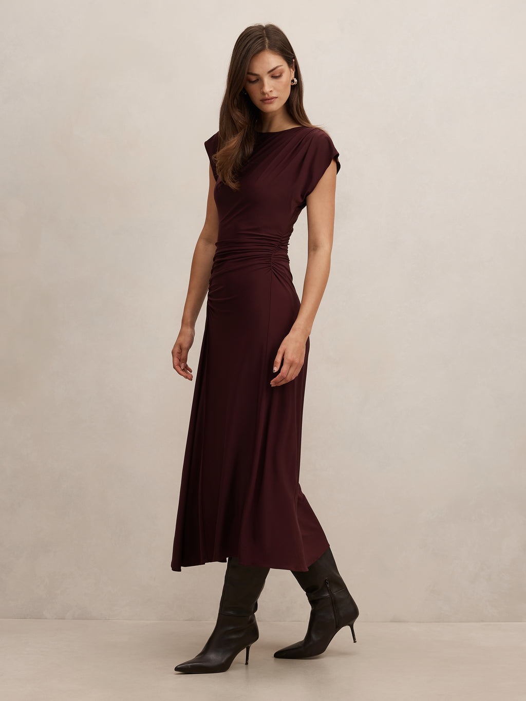 Marissa Jersey T-Shirt Midi Dress