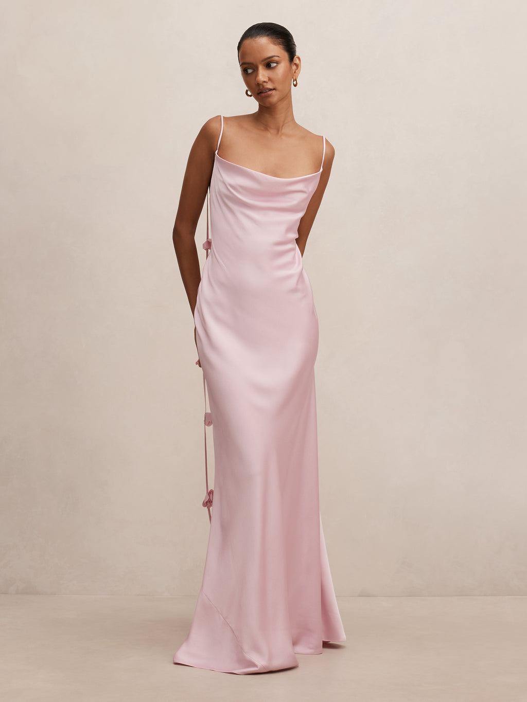 Amery Petite 3D Floral Maxi Dress