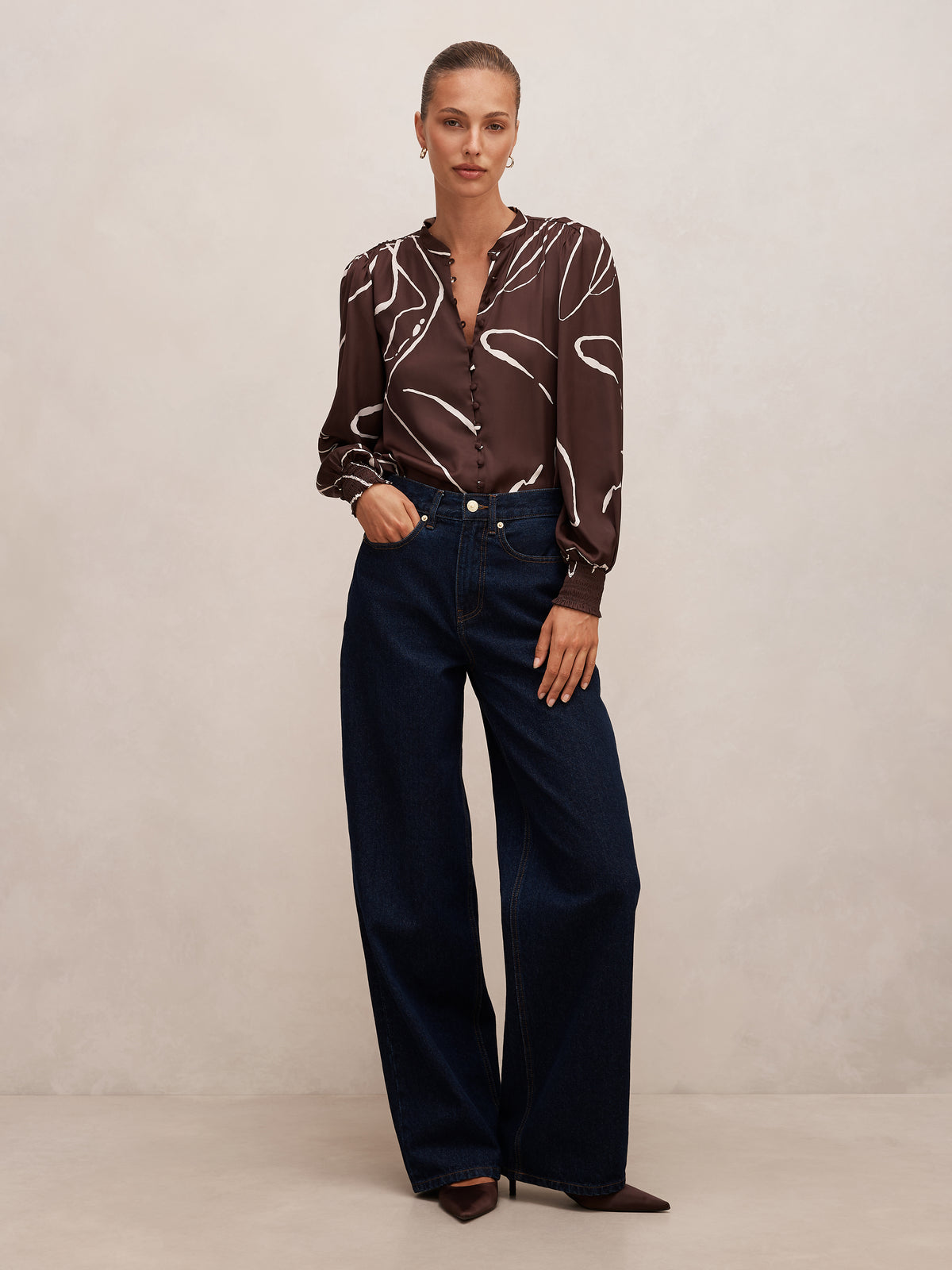 Savannah Button Up Blouse