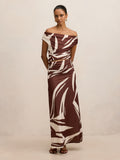 Mimi Petite Flute Maxi Skirt