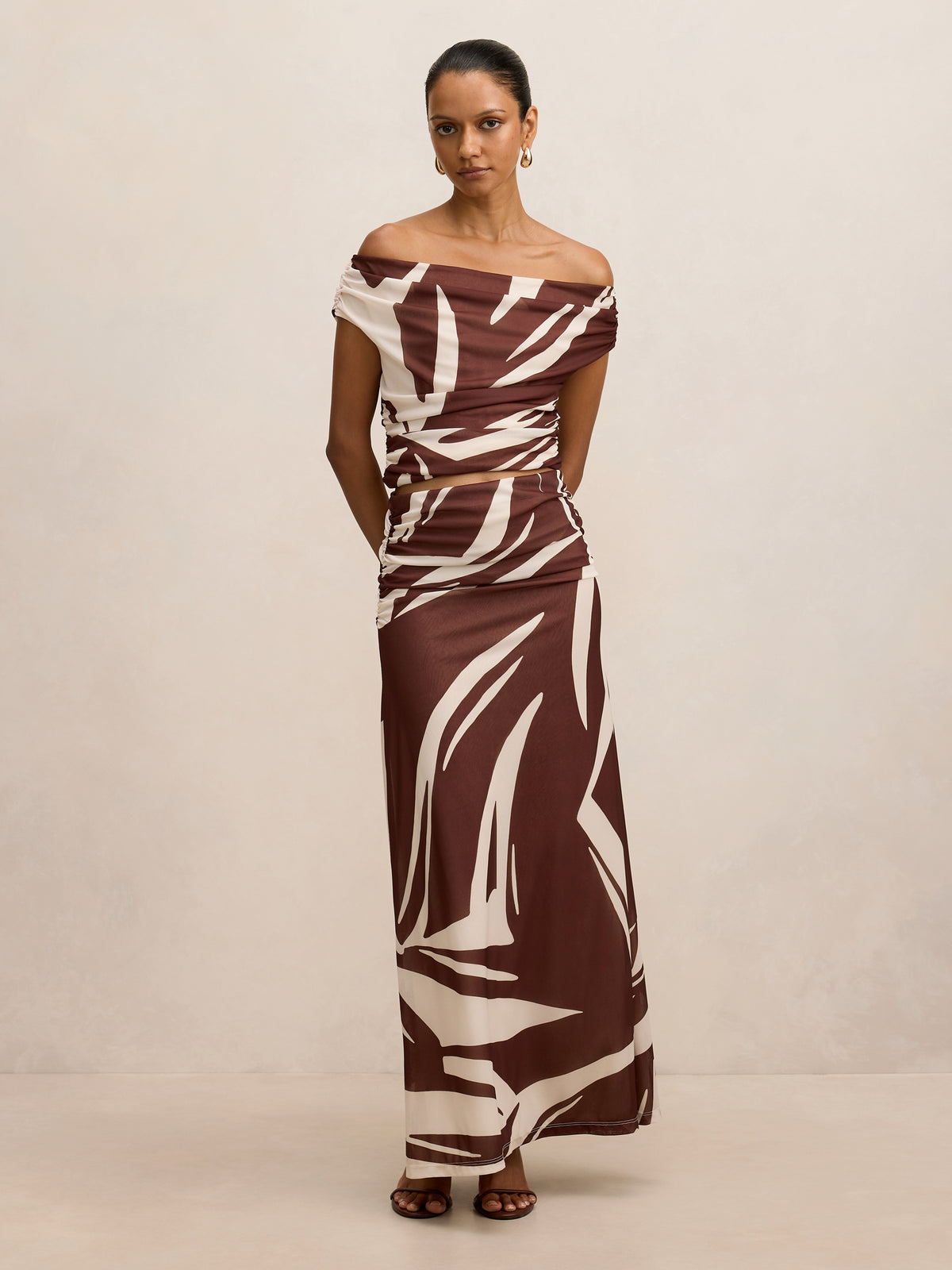 Mimi Petite Flute Maxi Skirt